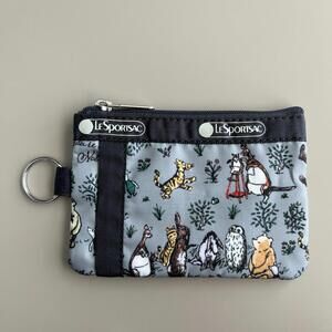 Lesportsac Winnie the Pooh Key Card Holder NWT